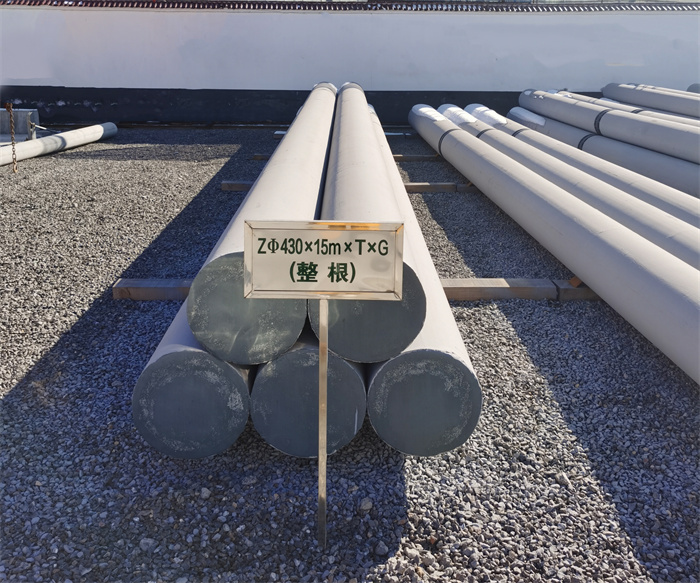 五家渠430×15米×T×G终端电线杆