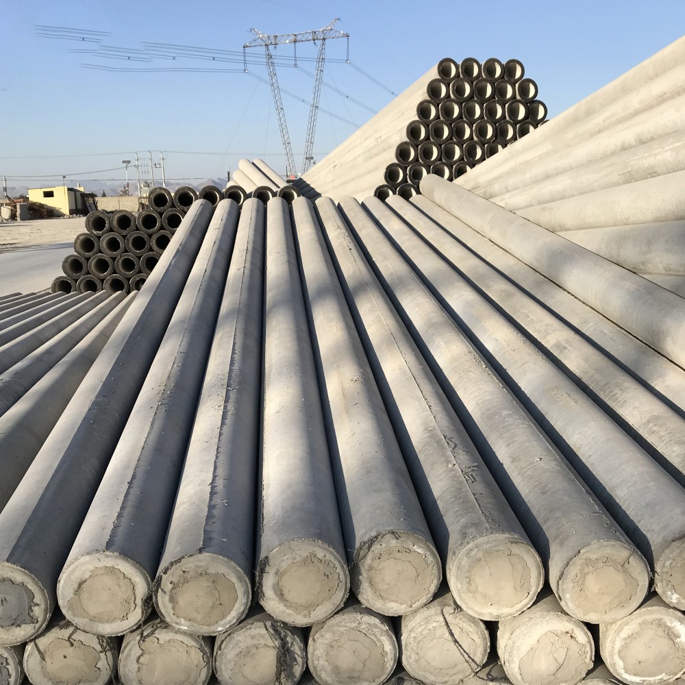 五家渠190×18米非预应力水泥电线杆